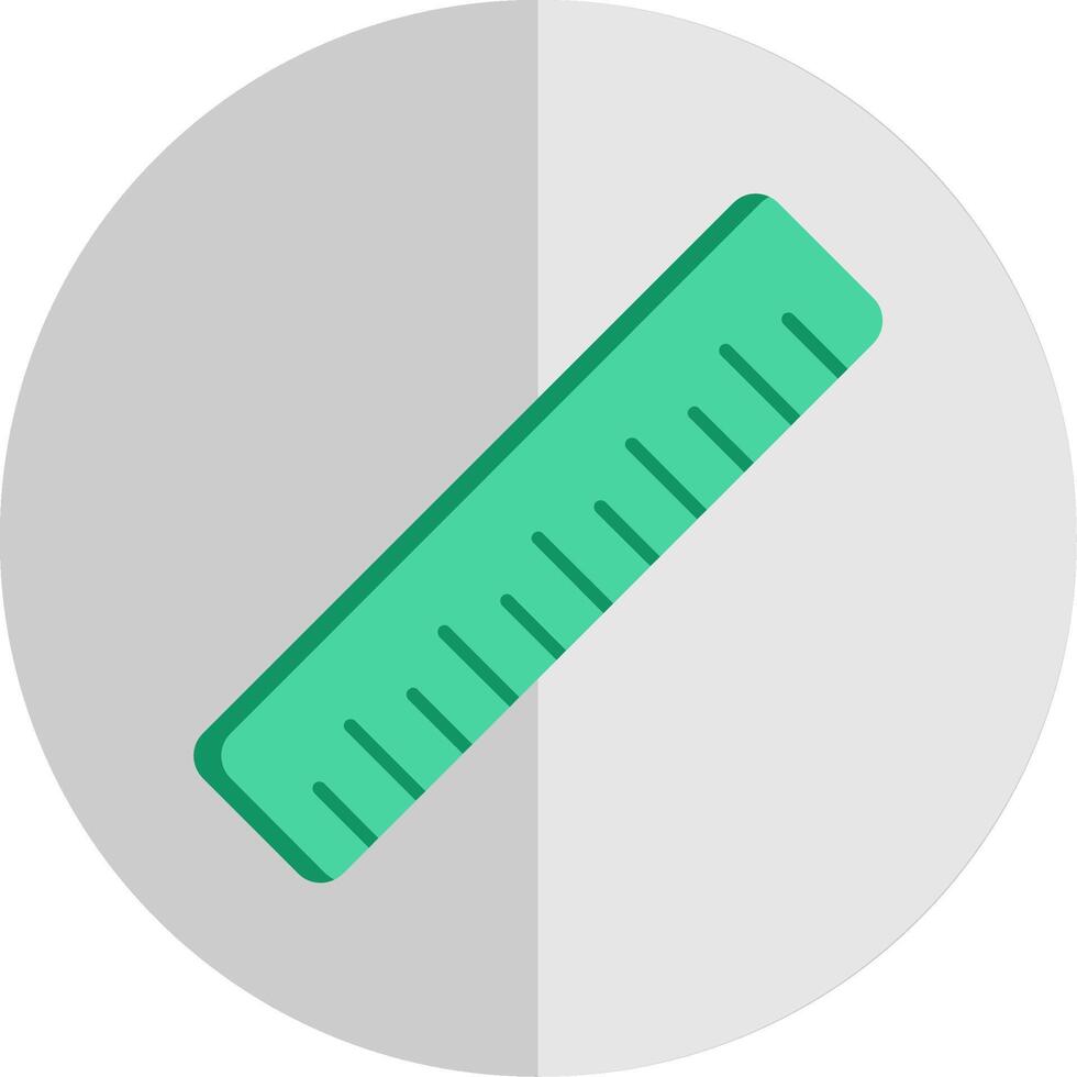 Ruler Flat Scale Icon vector