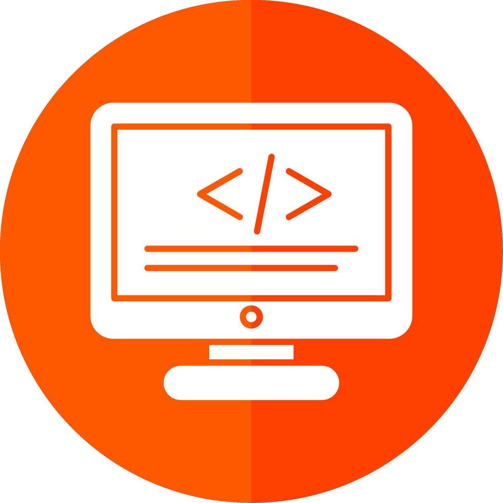 Programming Glyph Red Circle Icon 43010702 Vector Art at Vecteezy