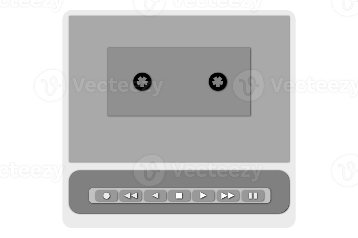 vintage cassette player png
