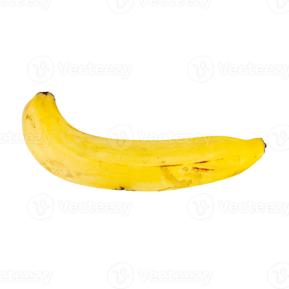 Jaune banane fruit sur transparent Contexte png