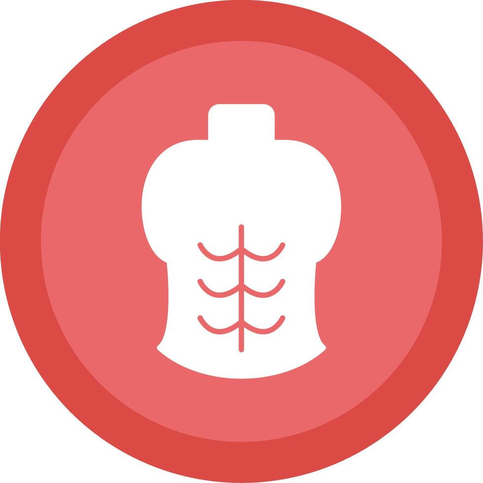 Abs Glyph Multi Circle Icon vector