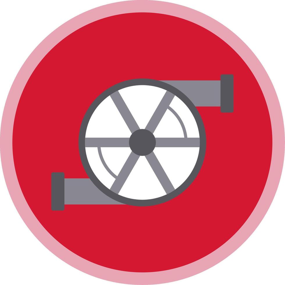 Turbo Flat Multi Circle Icon vector