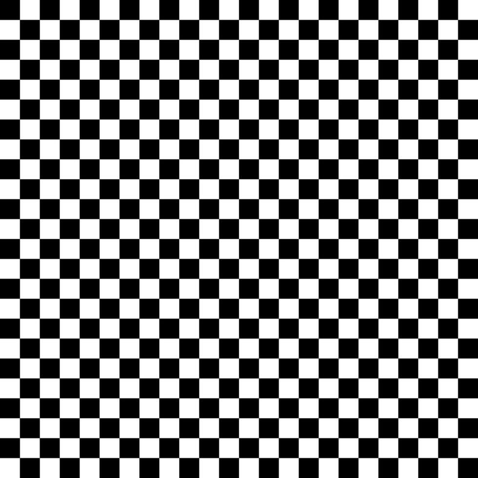 Black and white checkered seamless pattern vector