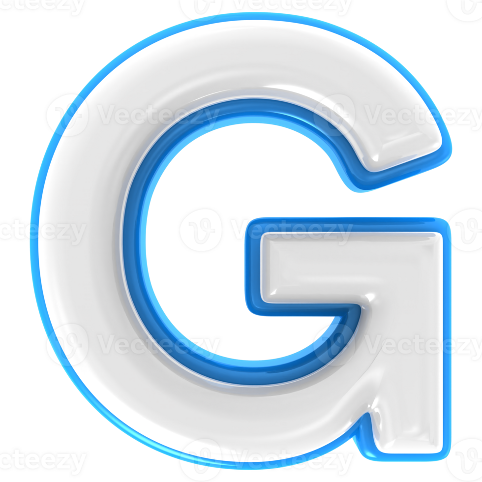 G 3d Text Render png