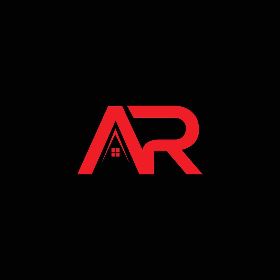 AR, RA Alphabet Letters Logo vector