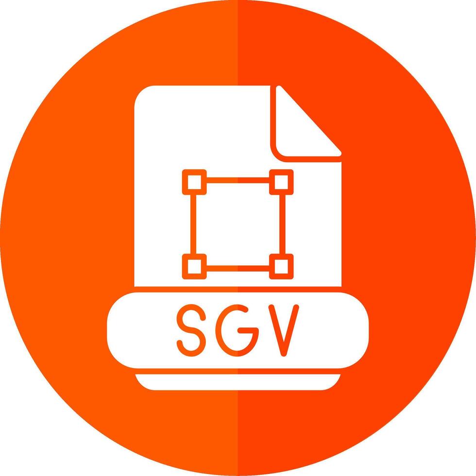 Svg Glyph Red Circle Icon vector