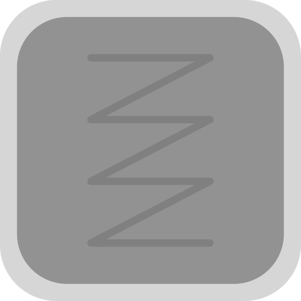 Spring Flat Round Corner Icon vector