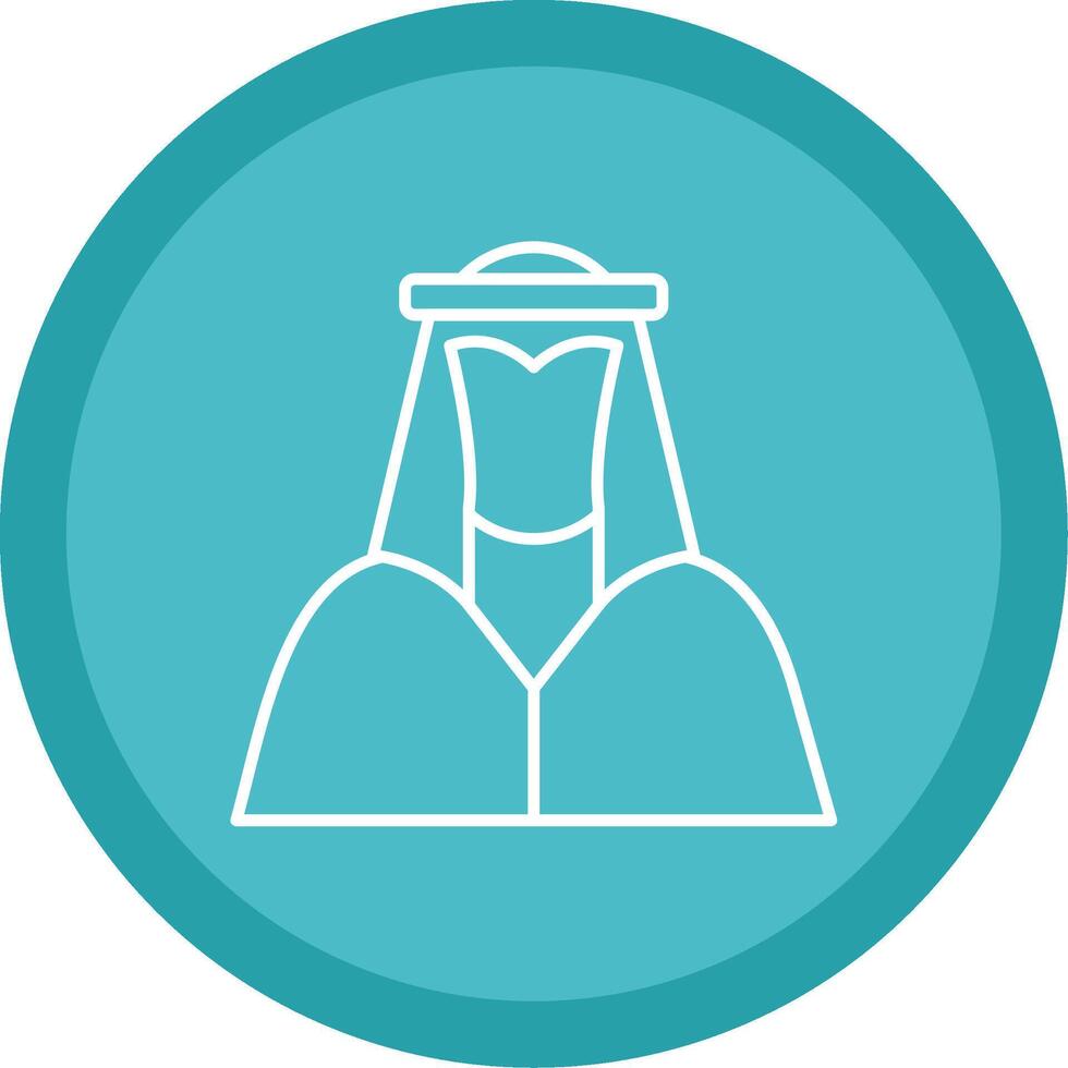 Arabian Line Multi Circle Icon vector