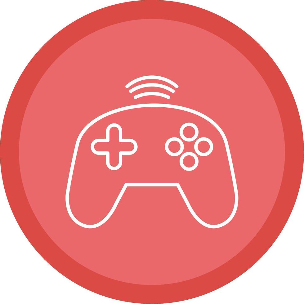 Controller Line Multi Circle Icon vector