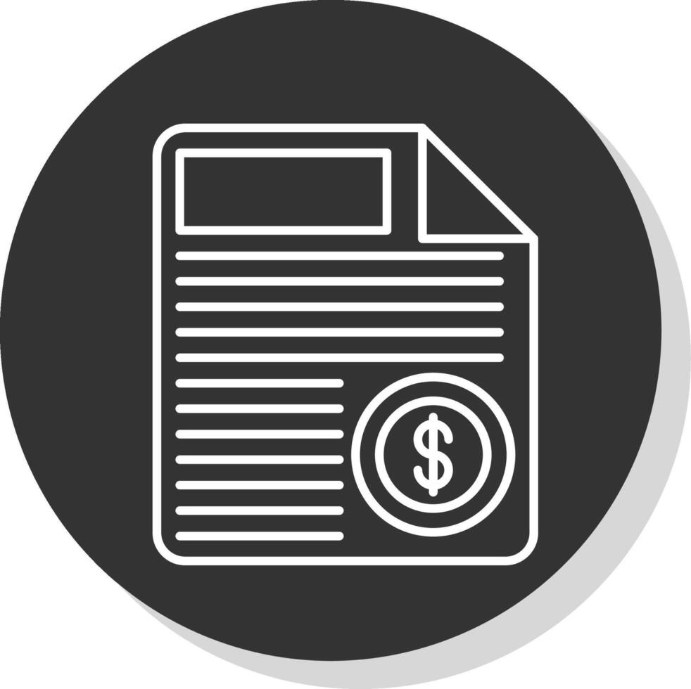 Payment Method Line Grey Circle Icon vector