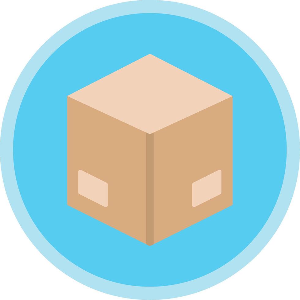 Box Flat Multi Circle Icon vector