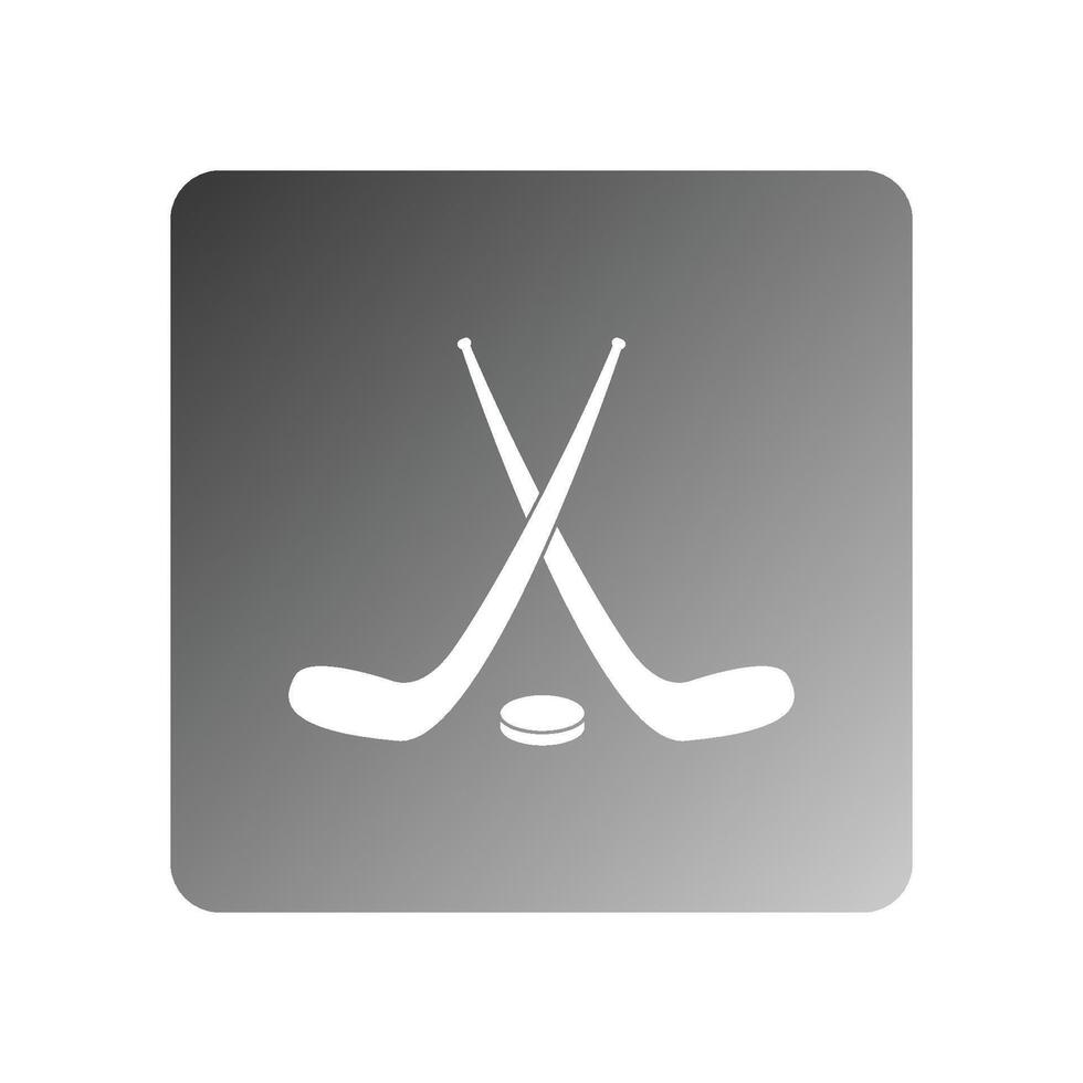 stick, hockey stick icon vector