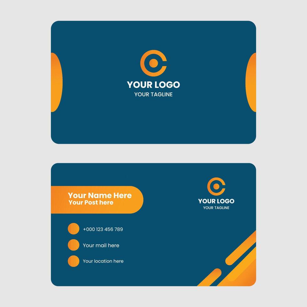 business card design vector