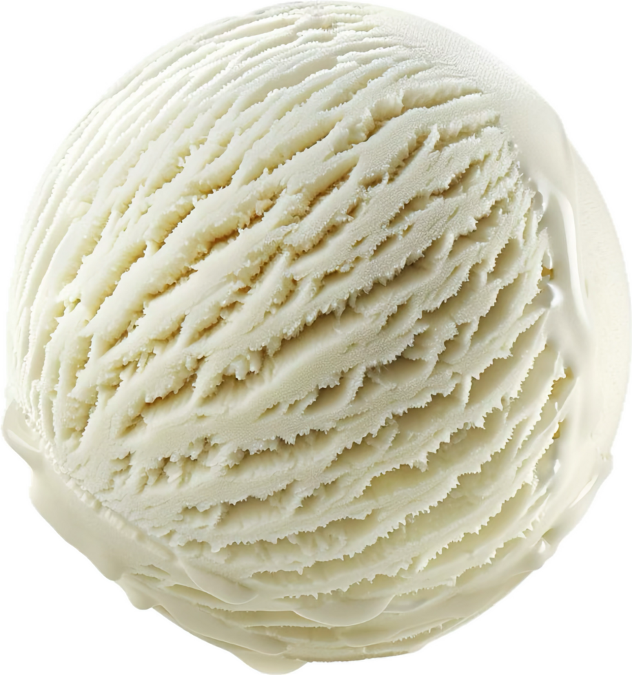 Scoop of Vanilla Ice Cream png