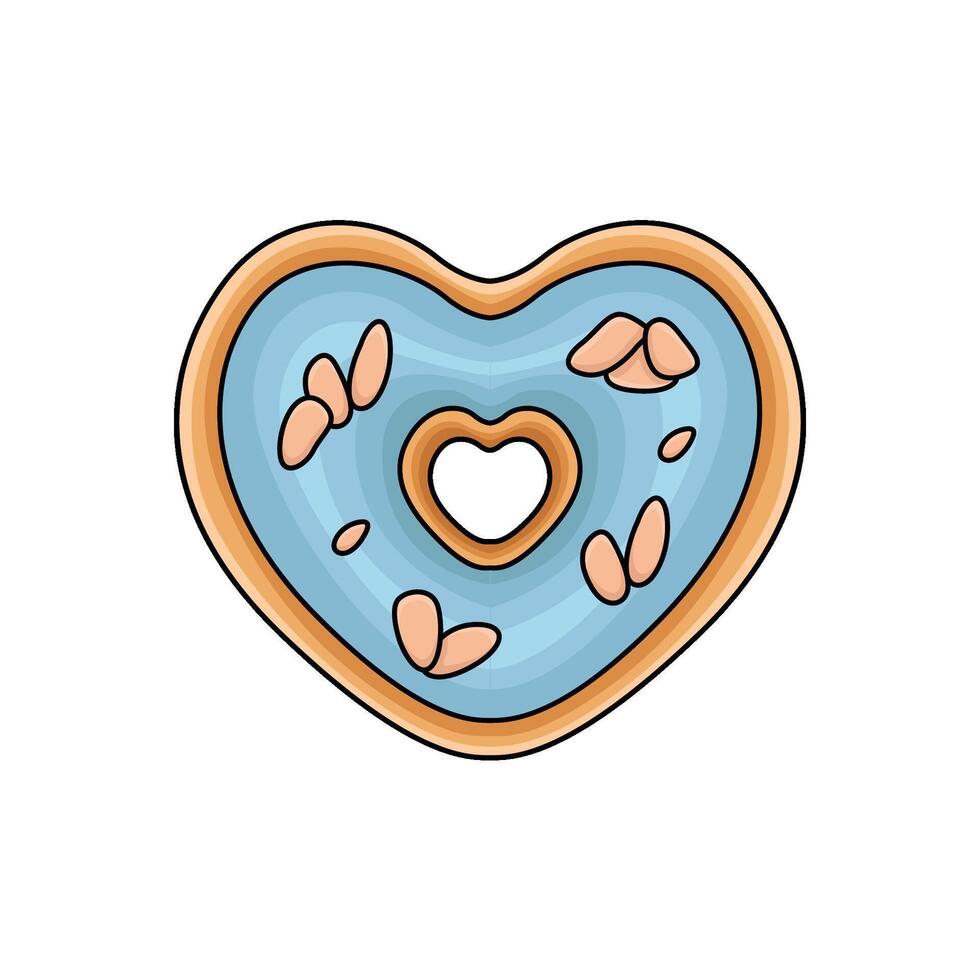 Illustration of donut vector