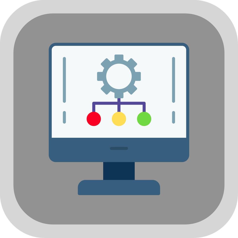 Hierarchy Flat Round Corner Icon 43023371 Vector Art at Vecteezy