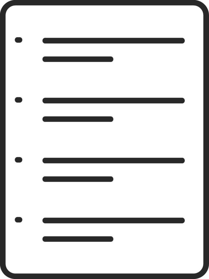 To Do List Skined Filled Icon vector