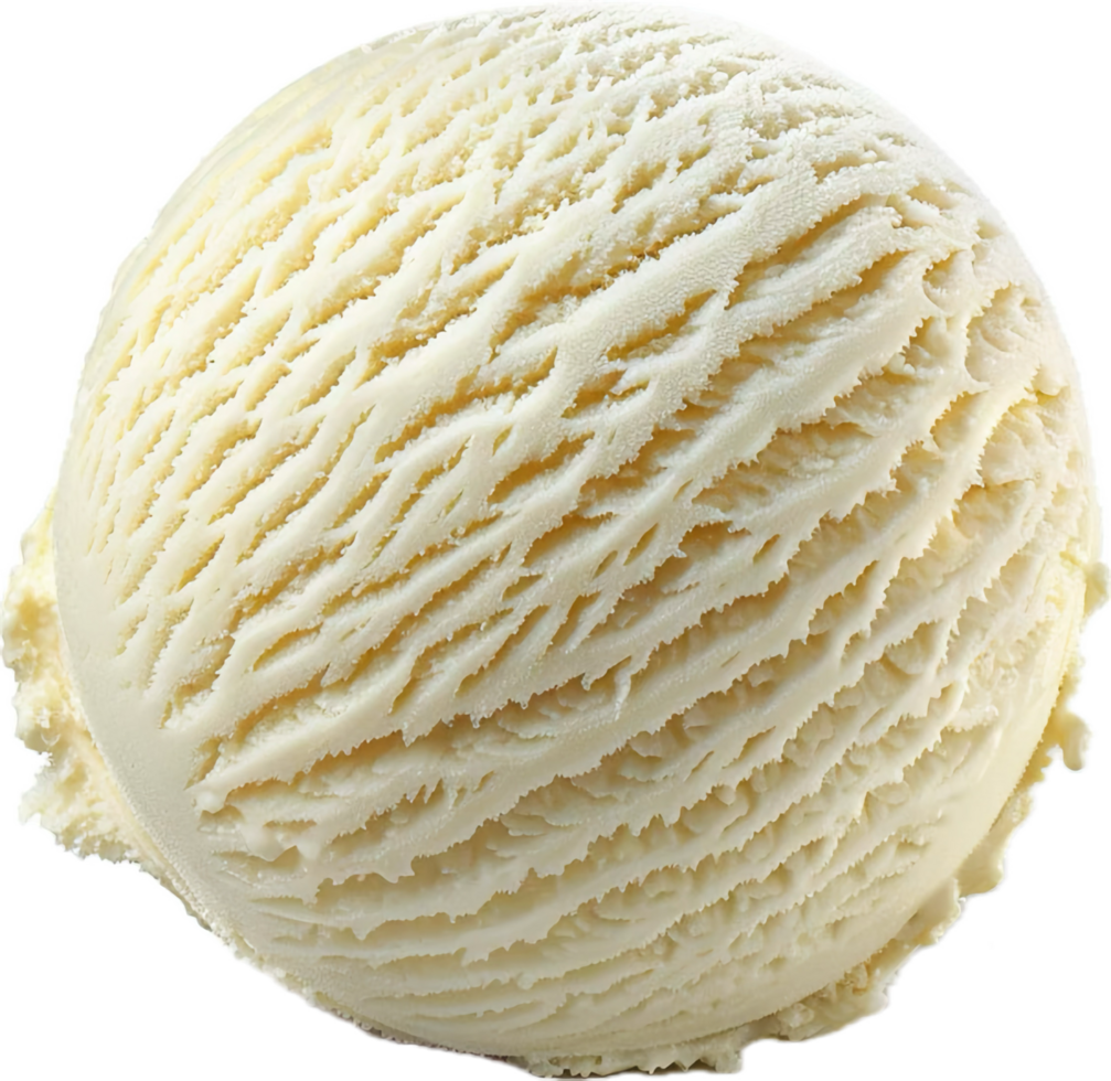 Scoop of Vanilla Ice Cream png