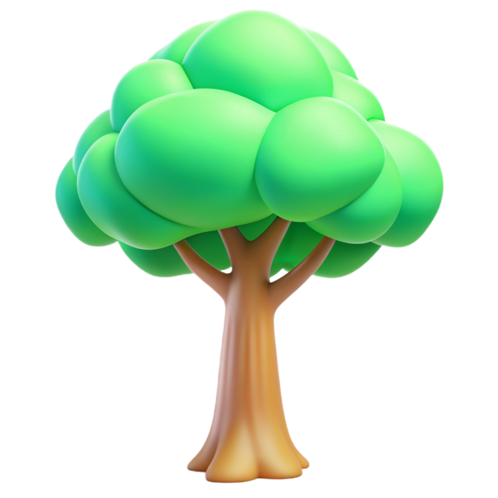 immersiva albero paesaggi sbalorditivo 3d immagini png