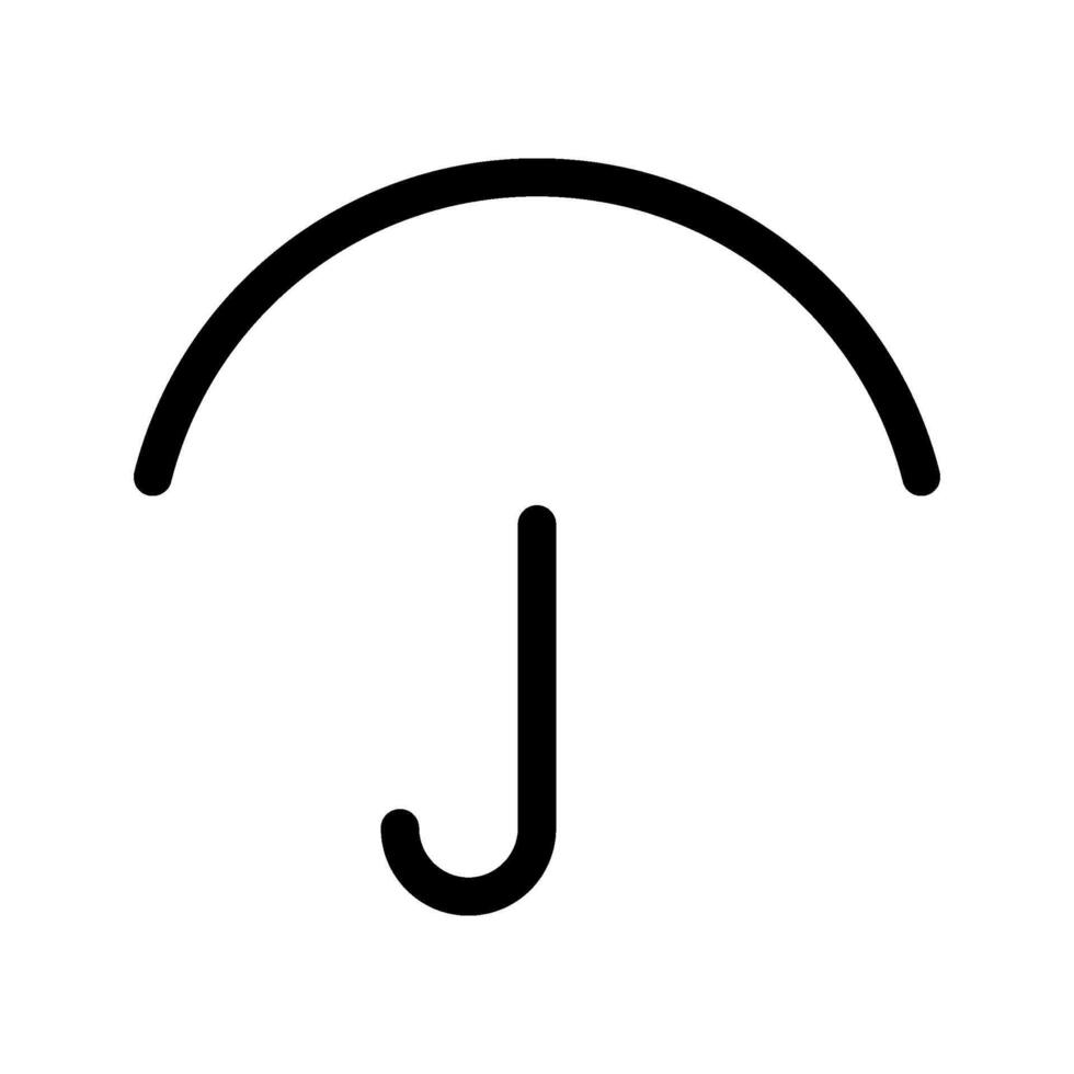 paraguas icono símbolo diseño ilustración vector