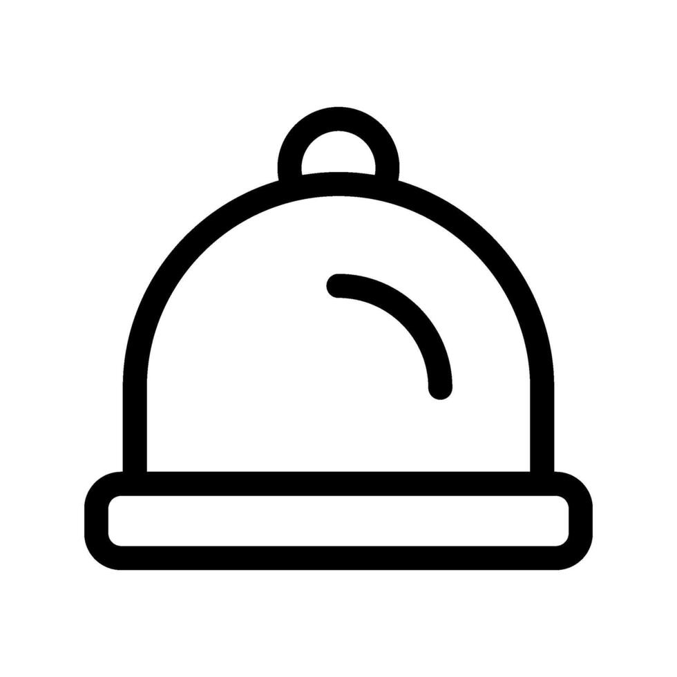 Cloche Icon Symbol Design Illustration vector