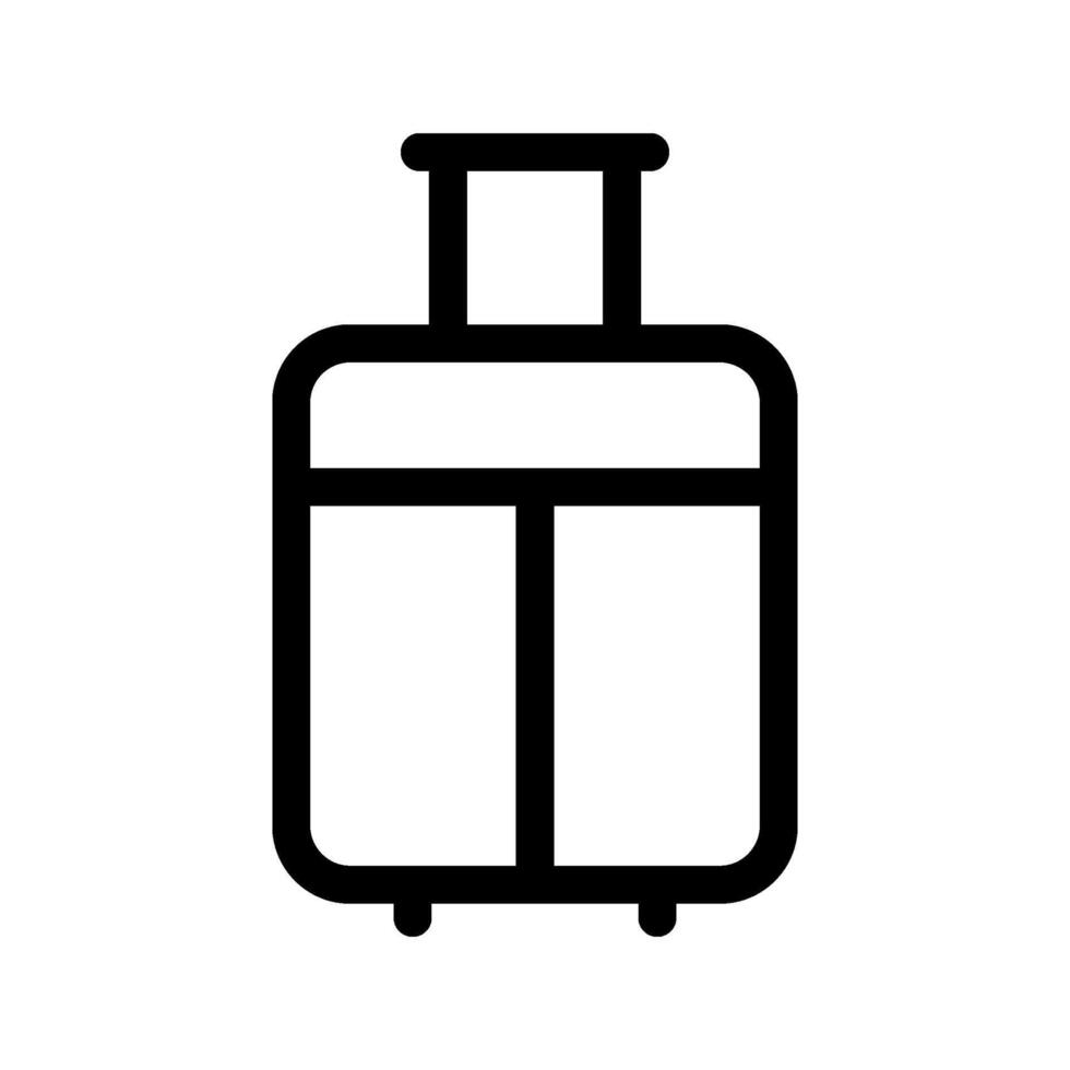 Suitcase Icon Symbol Design Illustration vector