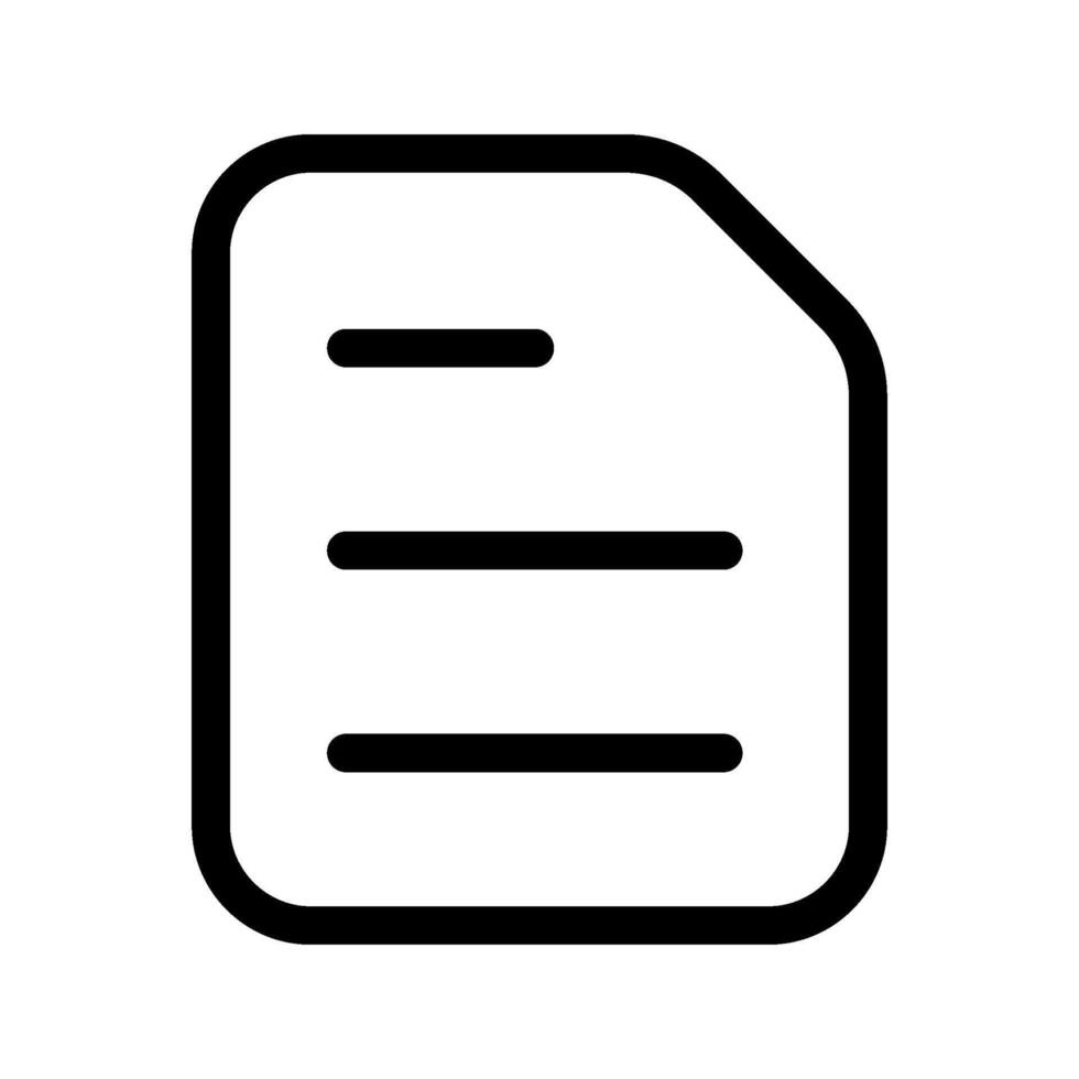 Document Icon Symbol Design Illustration vector