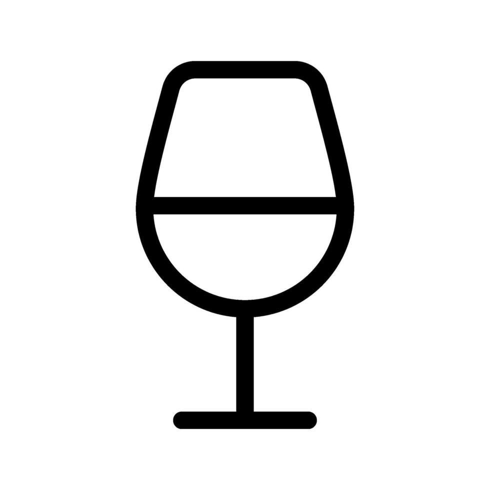 vino icono símbolo diseño ilustración vector