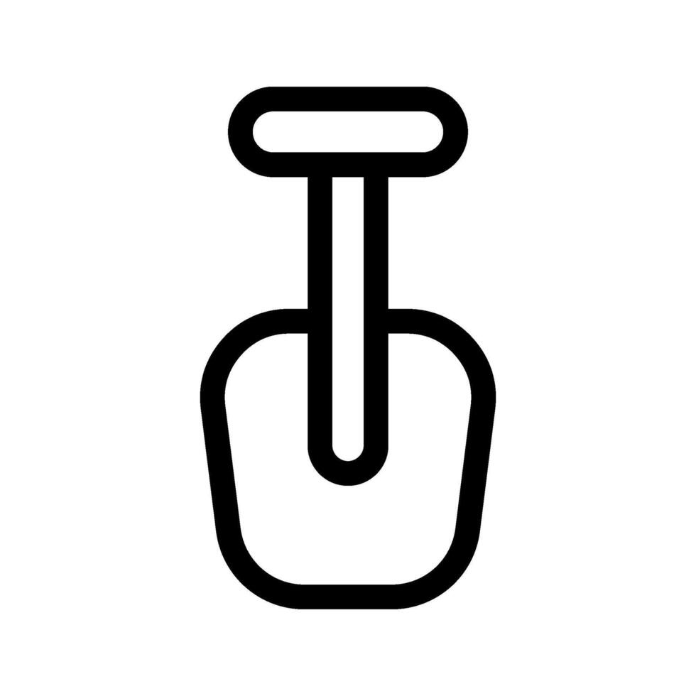 Shovel Icon Symbol Design Illustration vector