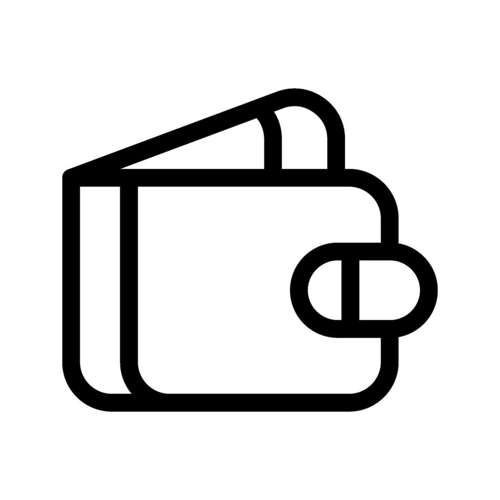 Wallet Icon Symbol Design Illustration vector