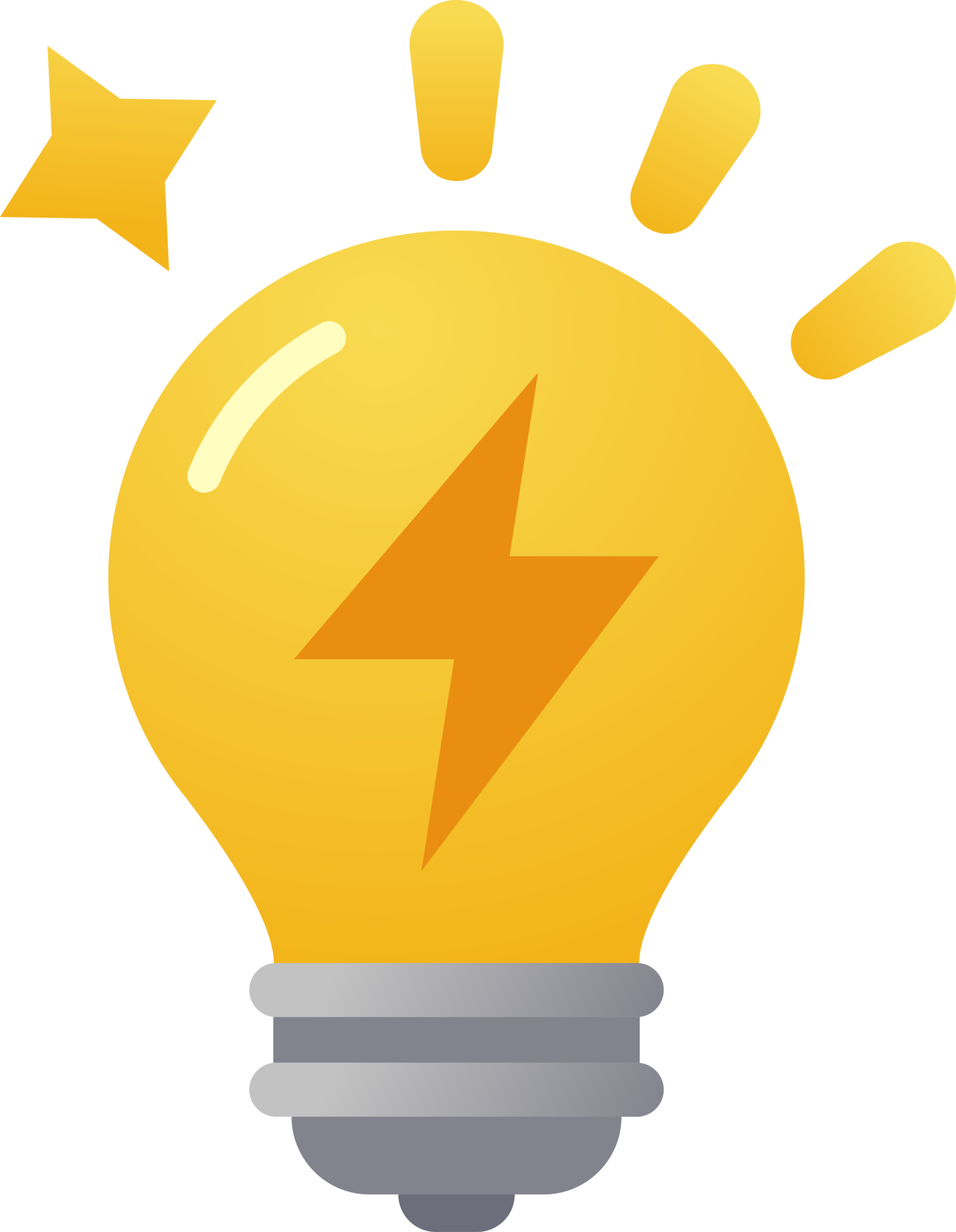 Light bulb Energy icon clipart illustration 43029544 PNG