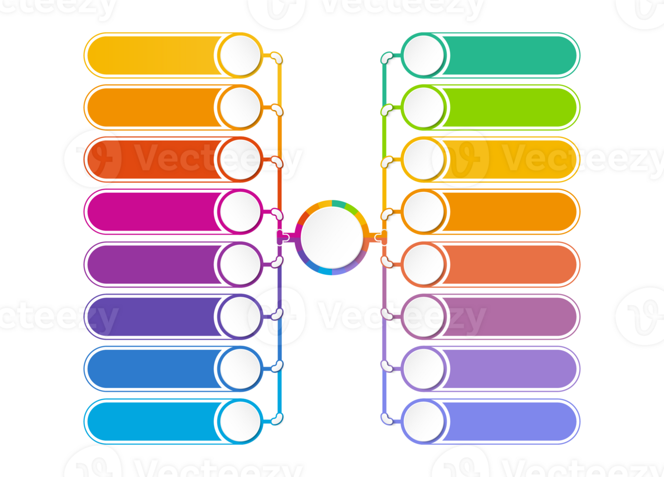 Infographic process design 16 options or steps. png