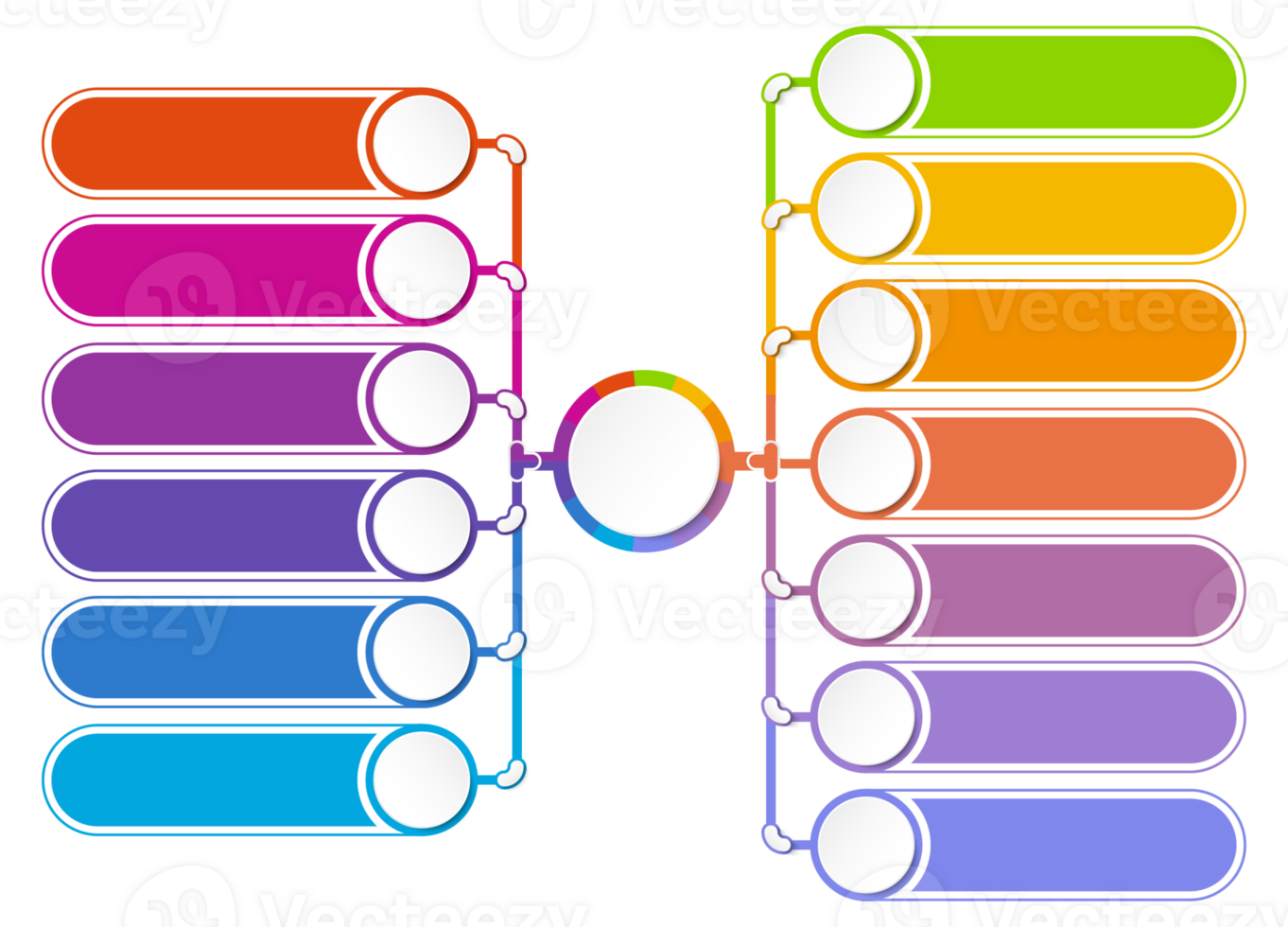 Infographic process design 13 options or steps. png