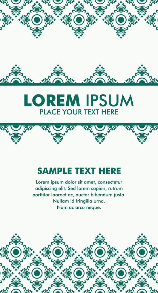 Geometric ethnic pattern traditional design batik pattern vector