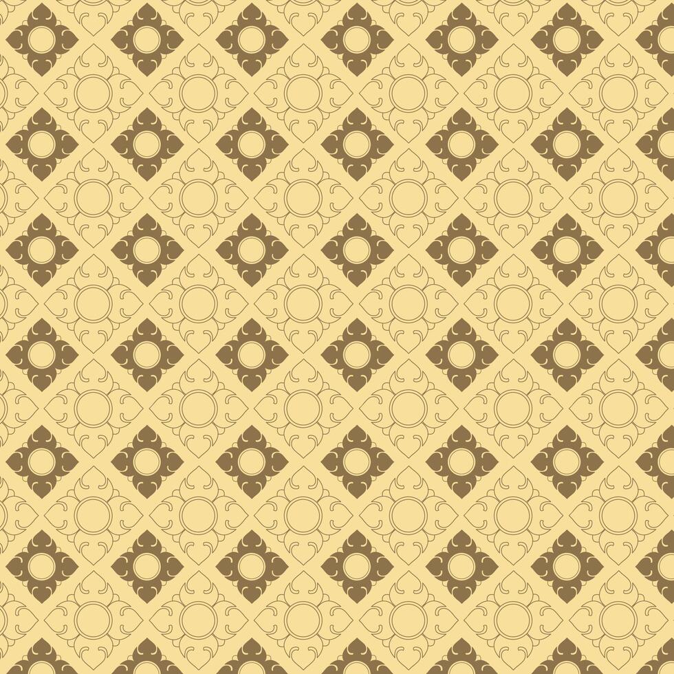 Kbach Khmer, Khmer Ornament, Cambodia vector