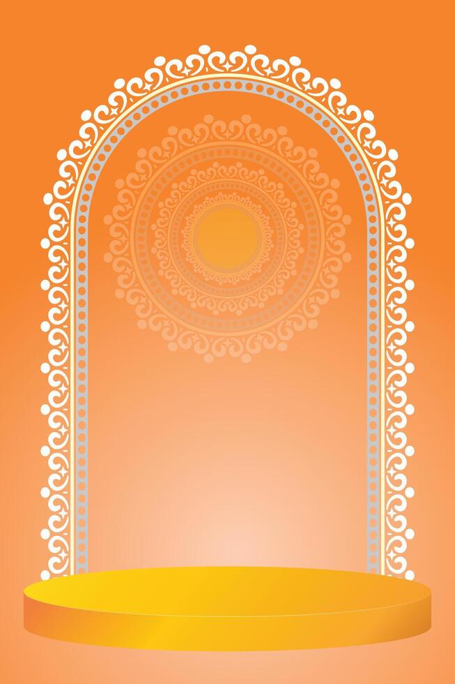 Festival durga puja border decorations durga puja frame durga puja background vector