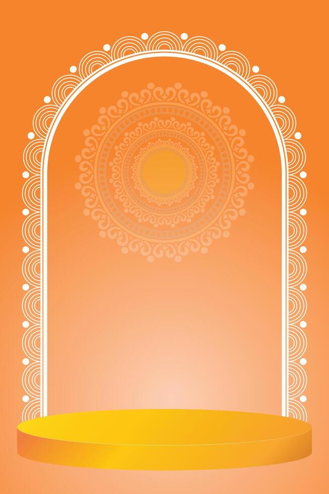 Festival durga puja border decorations durga puja frame durga puja background vector