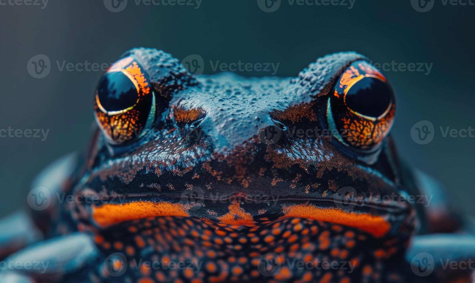 Close-up portrait of a Rana arvalis photo