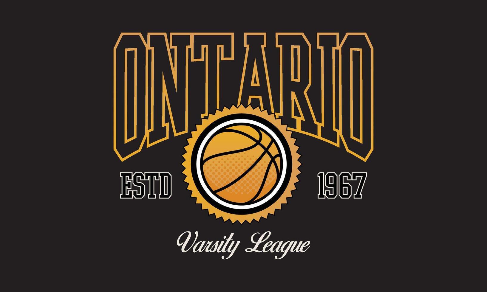 artwork in varsity vintage style, perfect for t-shirts and sweatshirts. vector