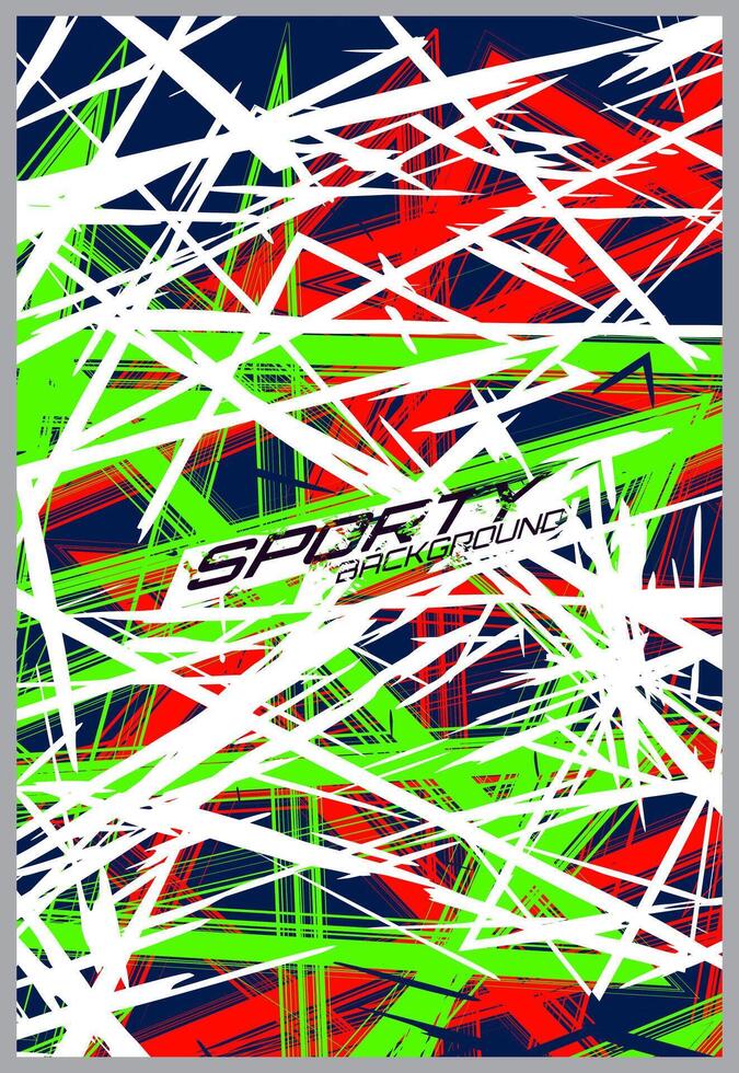 Soccer jersey design for sublimation. Abstract background with sport pattern. vector