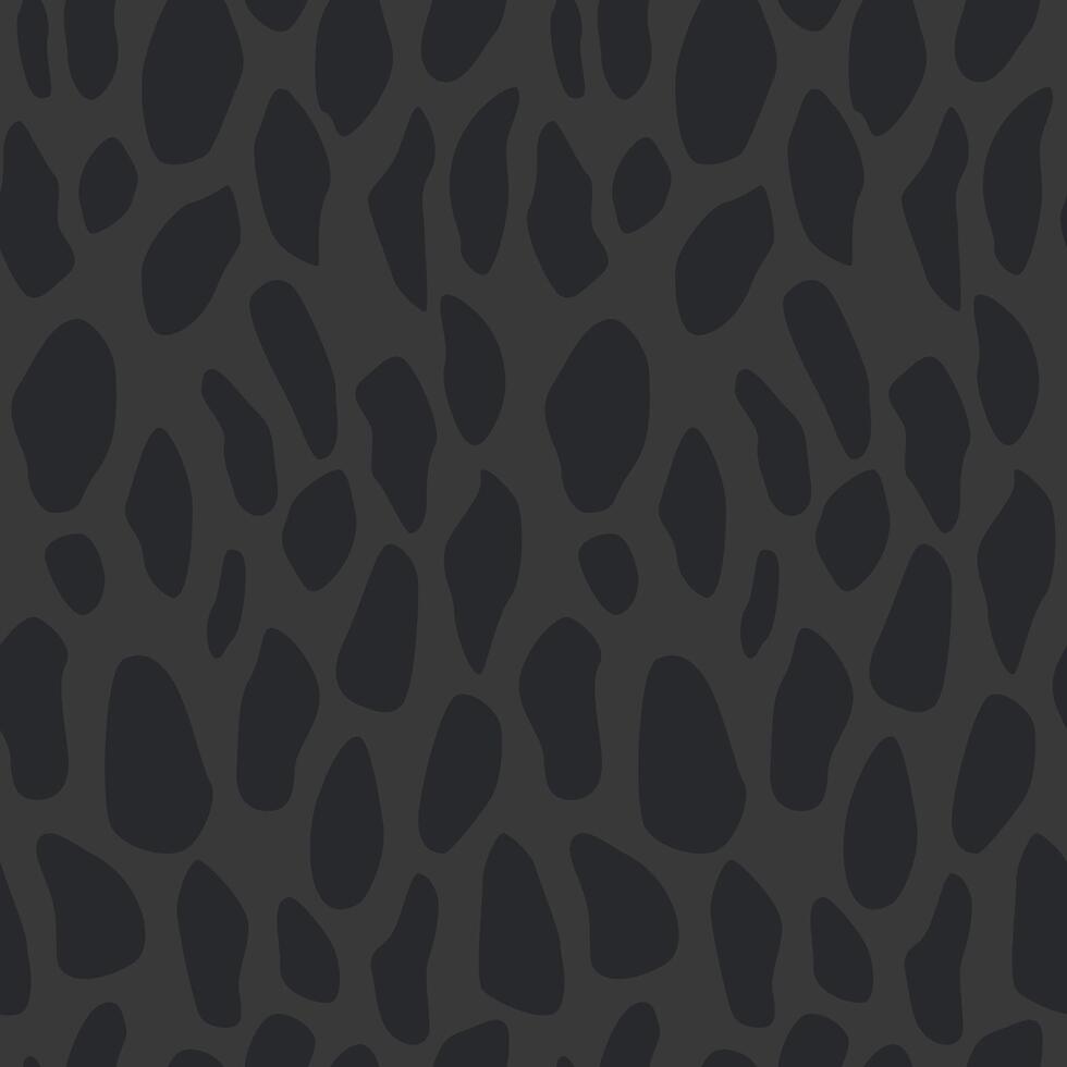 Seamless pattern panther mammal fur print skin background illustration vector