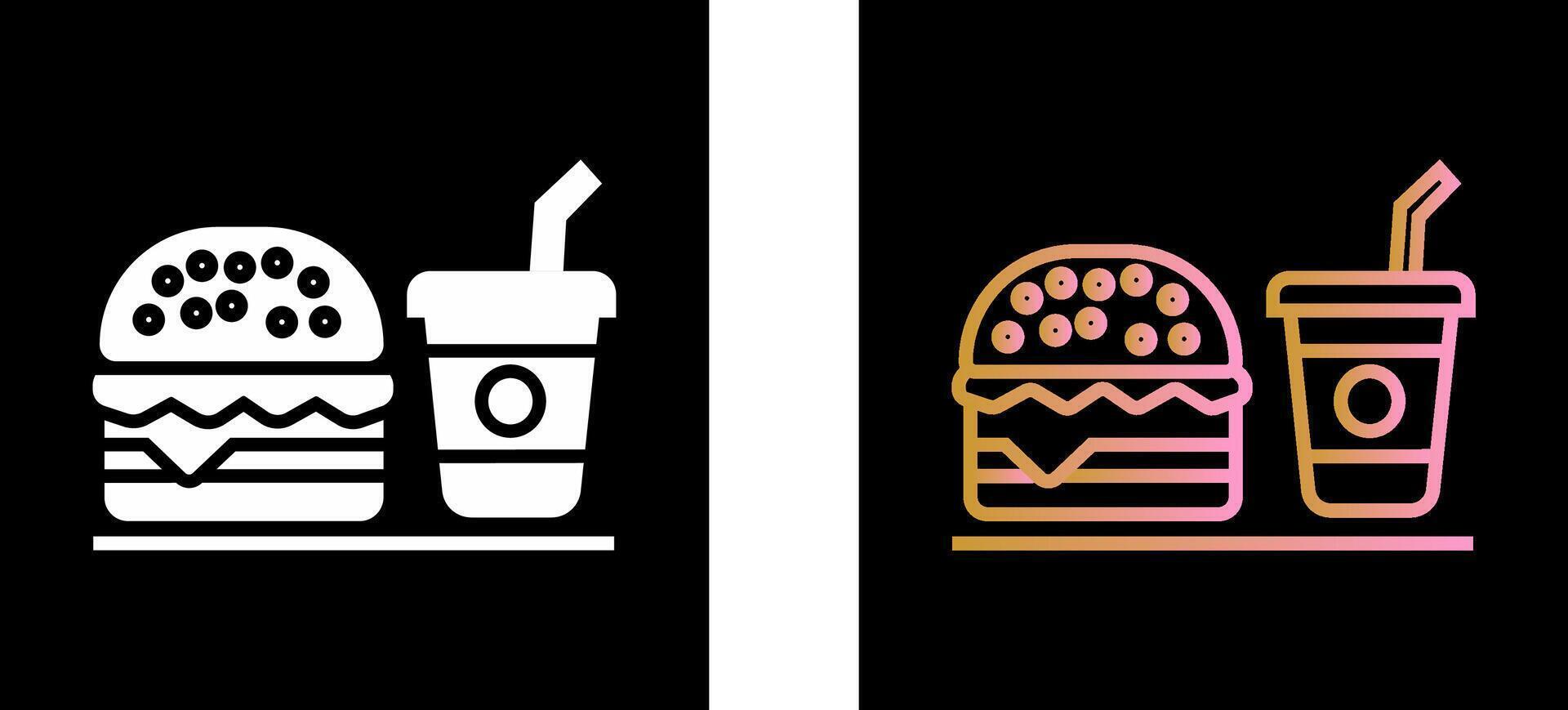 meriendas icono diseño vector