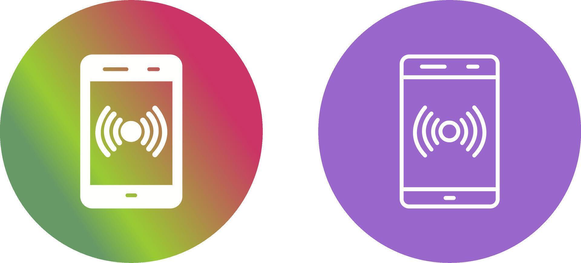 Personal Hotspot Icon Design vector