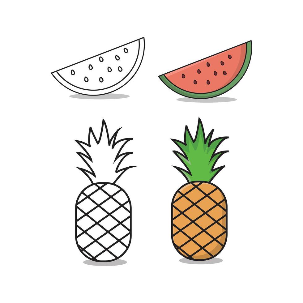 Summer Line Icons. Editable Stroke. Pixel Perfect. For Mobile and Web vector