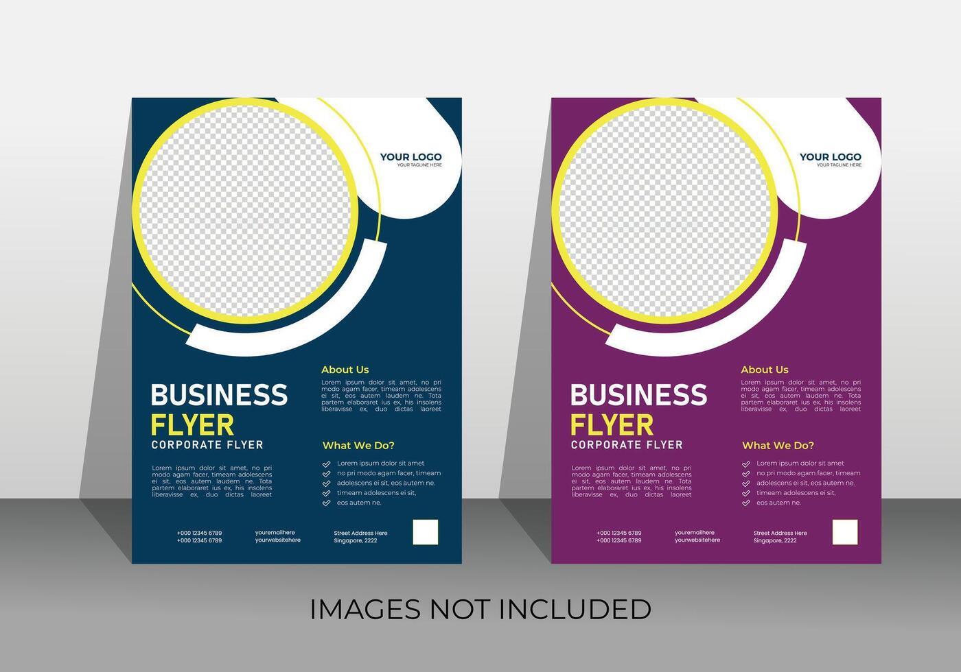 Modern flyer design template , Leaflet, presentation book cover templates,Flyer layout in A4 size vector