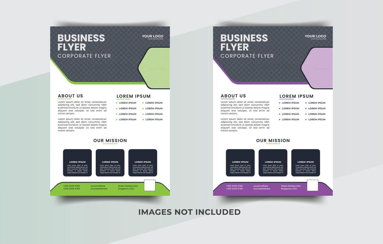 Modern flyer design template , Leaflet, presentation book cover templates,Flyer layout in A4 size vector