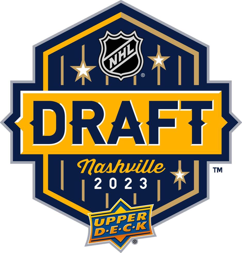 logo de el nhl 2023 sequía vector