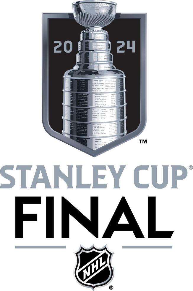 logo de el nhl eliminatoria finales vector