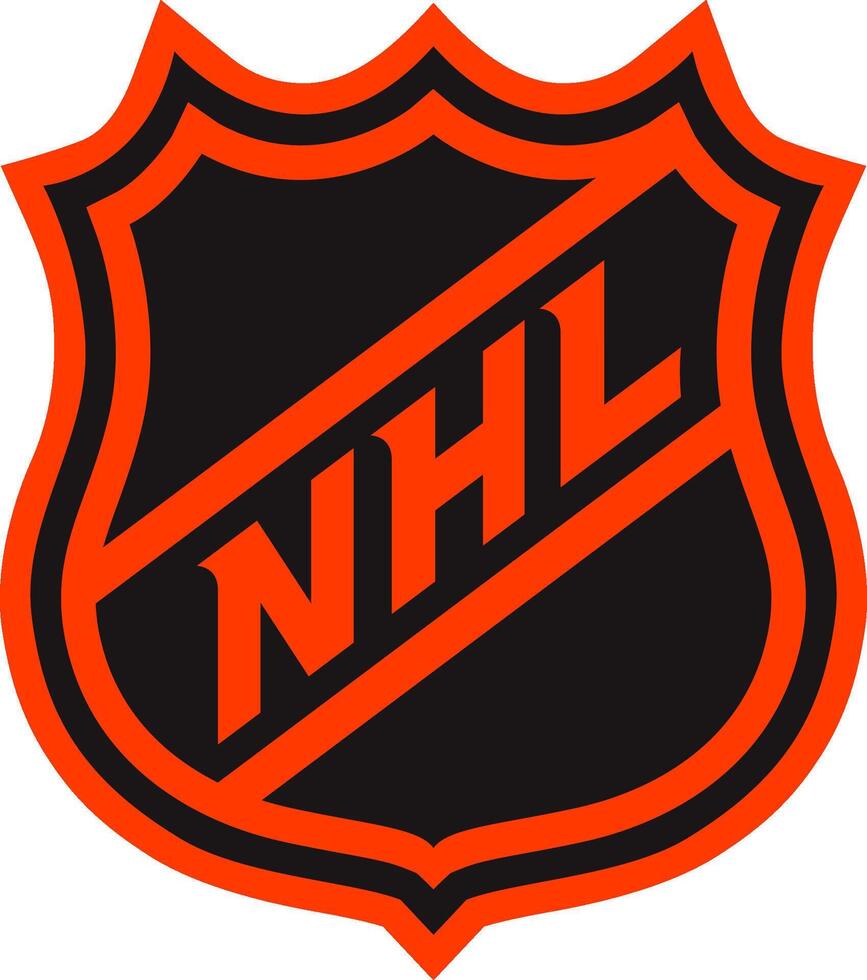 Old logo of the National Hockey League vector