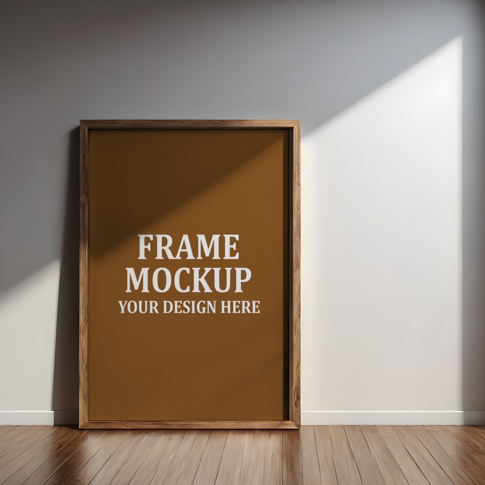 Frame mockup template modern psd